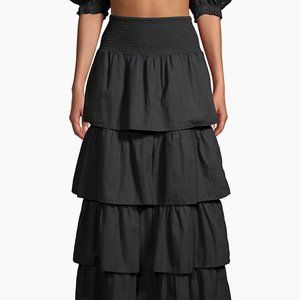 WEWOREWHAT Paloma Tiered Skirt NWT